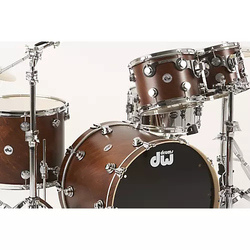 DW Collector's Series 4-Piece Shell Pack Natural Maple Chrome Hardware
