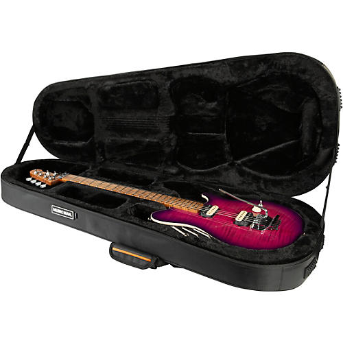 Ernie Ball Music Man Axis Electric Flame Top Electric Guitar Olallieberry