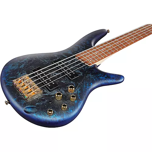 Ibanez SR305EDX 5-String Electric Bass Guitar Wine Red Frozen Matte