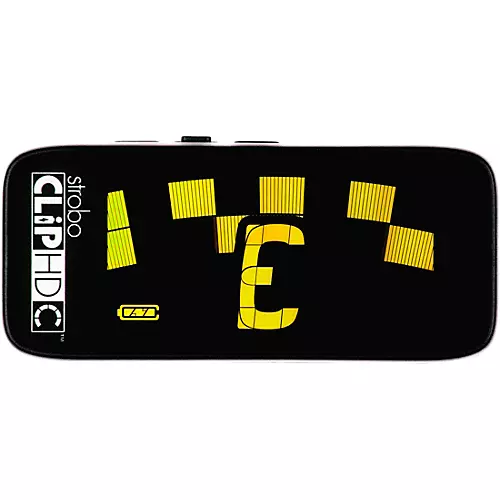 Peterson StroboClip HDC Rechargeable Clip-On Tuner Black
