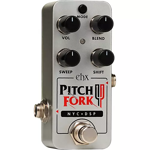 Electro-Harmonix Pico Pitch Fork Pitch Shifter Effects Pedal Silver