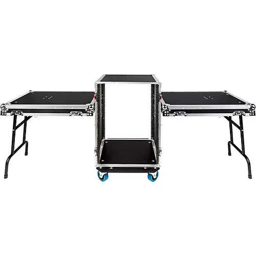 Gator 16U Tour Rack With Convertible Table-top Lids
