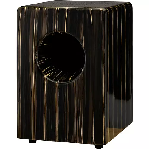 Pearl Boom Box Cajon in Artisan Zebra Wood
