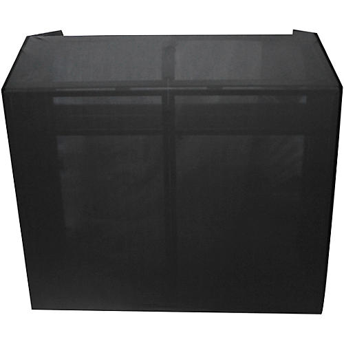 ProX XF-MESA MK2 DJ Booth Facade with Black & White Scrims