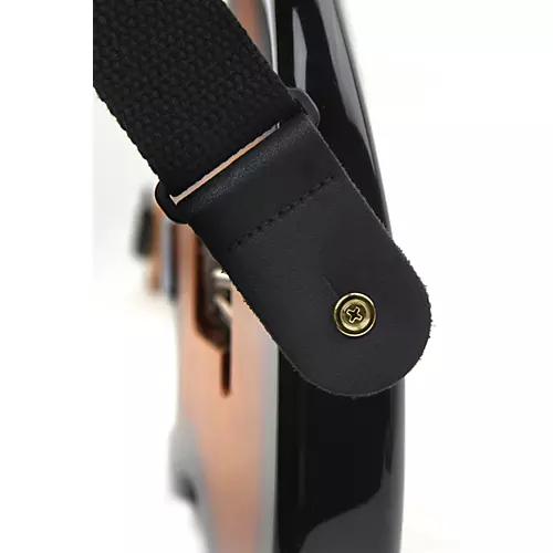 D'Addario Metal Guitar Strap Buttons Black