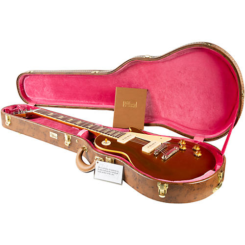 Gibson Custom 1956 Les Paul Goldtop Reissue VOS Electric Guitar Double Gold