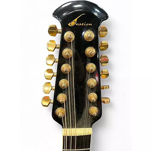 Used Ovation Celebrity CC245 Honeyburst 12 String Acoustic Electric Guitar Honeyburst