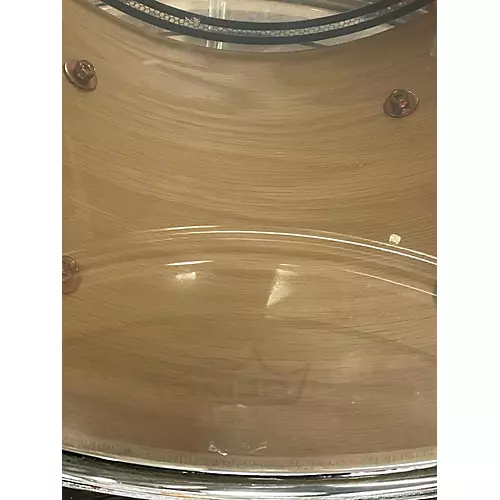 Used Yamaha 3 piece Oak Custom Trans Black Drum Kit Trans Black