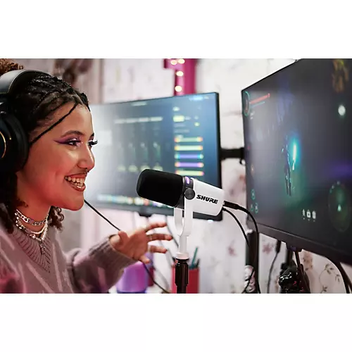 Shure MV7+ Podcast Microphone Black