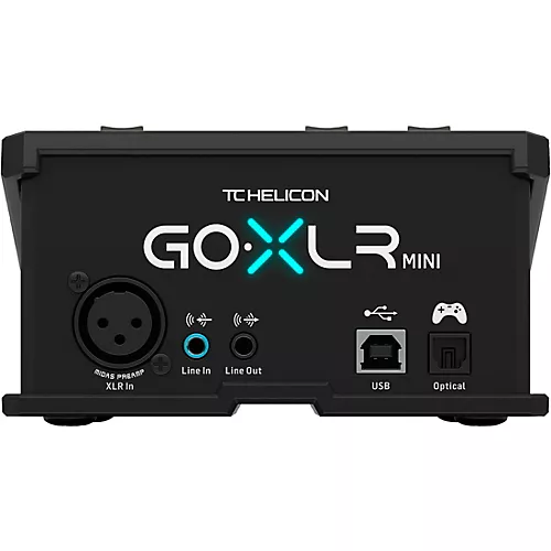 TC Helicon GoXLR Mini - Mixer and USB Audio Interface for Streamers, Gamers and Podcasters