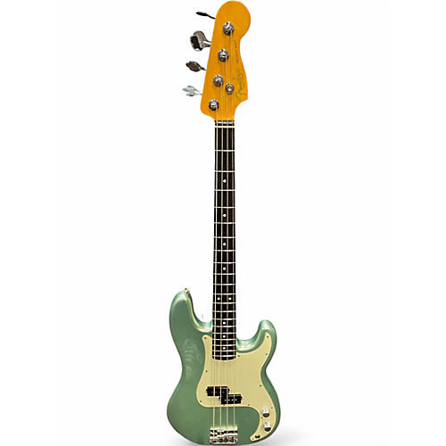 Used Fender American Professional II Precision Bass Jade Pearl Metallic Electric Bass Guitar Jade Pearl Metallic