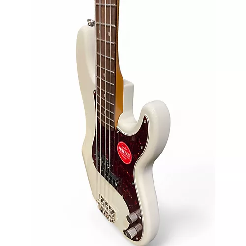 Used Squier Classic Vibe 1960S Precision Bass Olympic White Electric Bass Guitar Olympic White