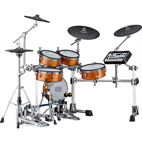 Yamaha DTX10K Electronic Drum Kit With Mesh Heads Black Forest