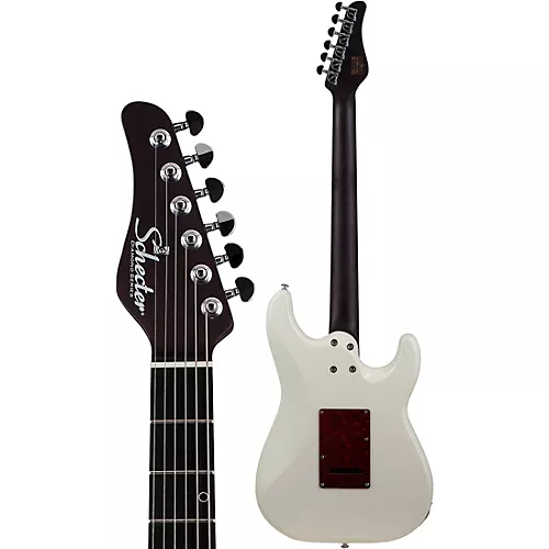 Schecter Guitar Research MV-6 Left-Handed Electric Guitar Olympic White
