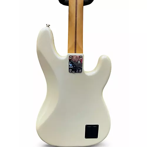 Used Fender Player Plus Active Precision Bass Olympic White Electric Bass Guitar Olympic White