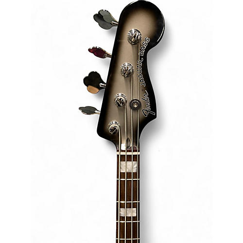 Used Fender Troy Sanders Jaguar Bass Silverburst Electric Bass Guitar Silverburst
