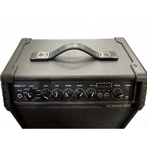 Used Line 6 Spider V 20 MkII 20w 1x8 Guitar Combo Amp