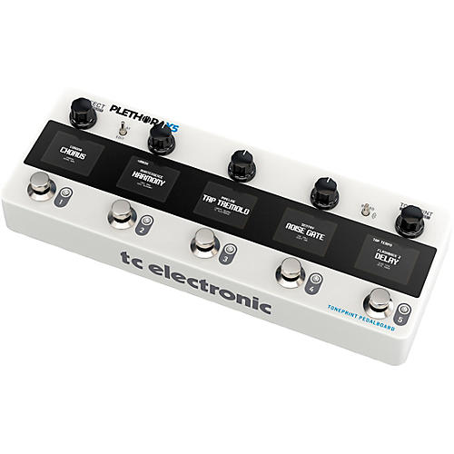 TC Electronic Plethora X5 Multi-Effects Pedal White