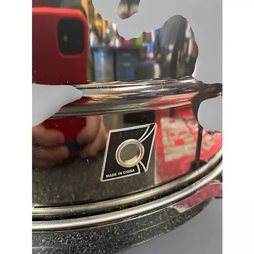 Used TAMA 4.5X14 Metalworks Snare Black Drum Black 5