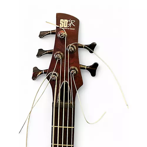 Used Ibanez SR505 5 String BROWN Electric Bass Guitar BROWN