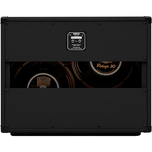 Orange Amplifiers PPC Series PPC212OB 120W 2x12 Open-Back Guitar Speaker Cab Black