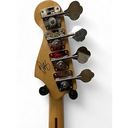 Used Fender Geddy Lee Signature Jazz Bass Black Electric Bass Guitar Black