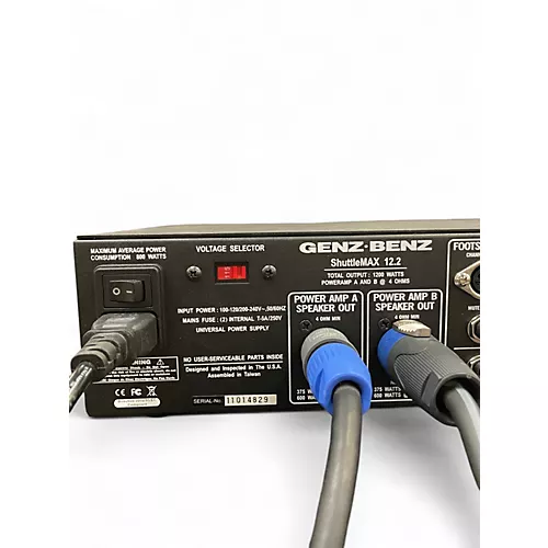 Used Genz Benz Shuttle Max 12.2 Bass Amp Head