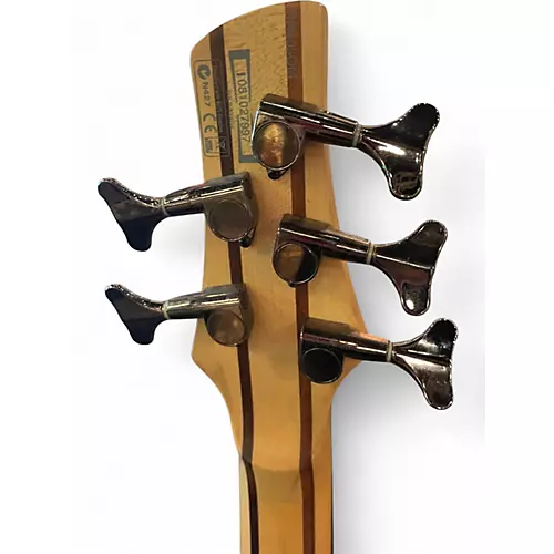 Used Ibanez SR405 5 String Brown Sunburst Electric Bass Guitar Brown Sunburst