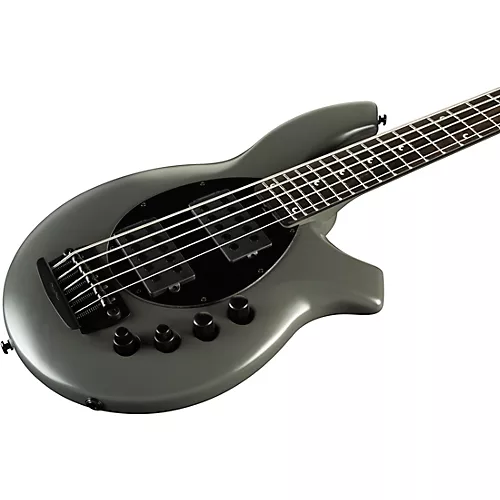 Ernie Ball Music Man Bongo 5 HH BFR Electric Bass Stealth Black