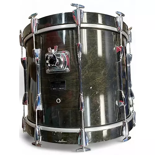 Used Yamaha 5 Piece Club Custom Black Shadow Drum Kit Black Shadow