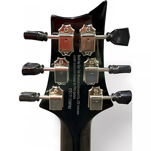 Used PRS SE Custom 22 aqua Solid Body Electric Guitar aqua