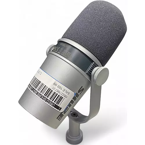 Used Shure MV7 USB Microphone