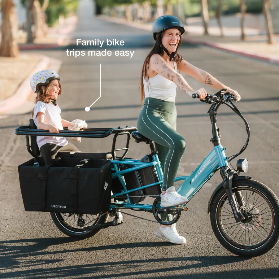 XPedition 2.0 Raindrop Blue Long-Range Dual-Battery eBike