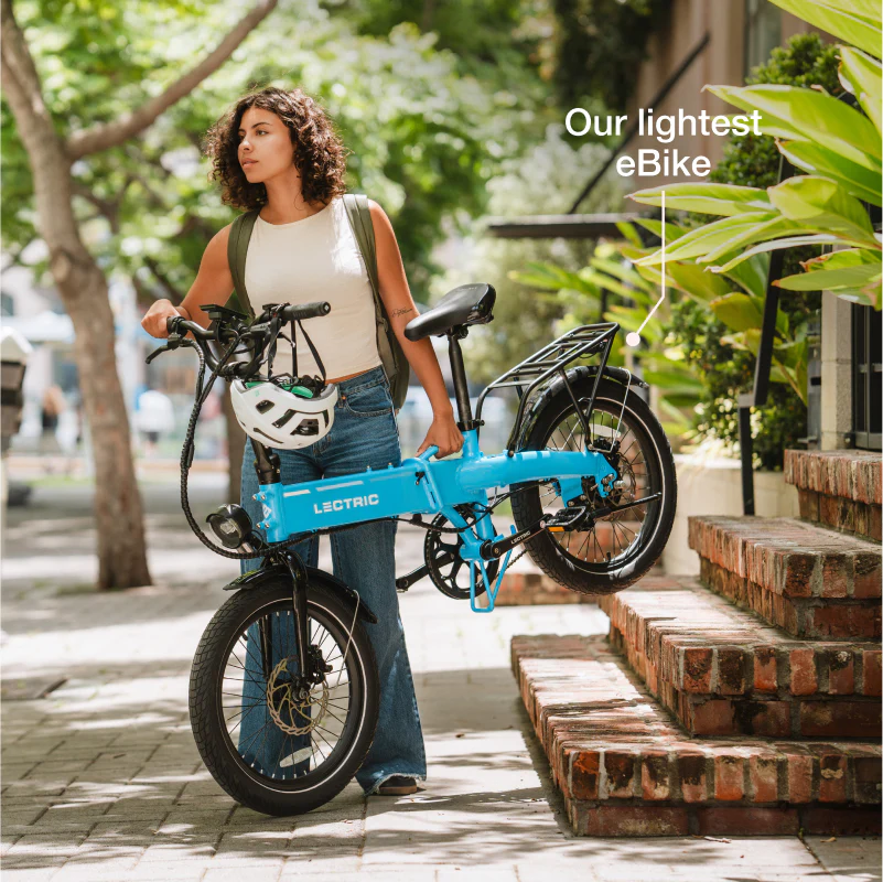 XP Lite 2.0 Lectric Blue Long-Range eBike