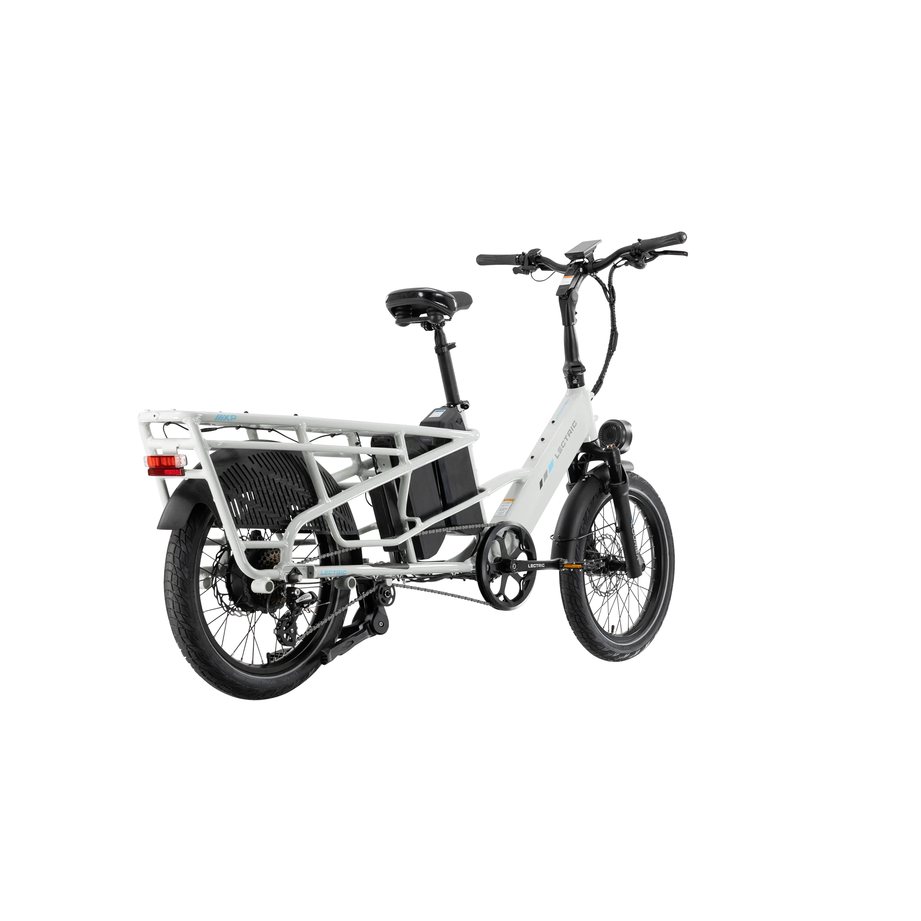 XPedition 2.0 Stratus White Long-Range Dual-Battery eBike