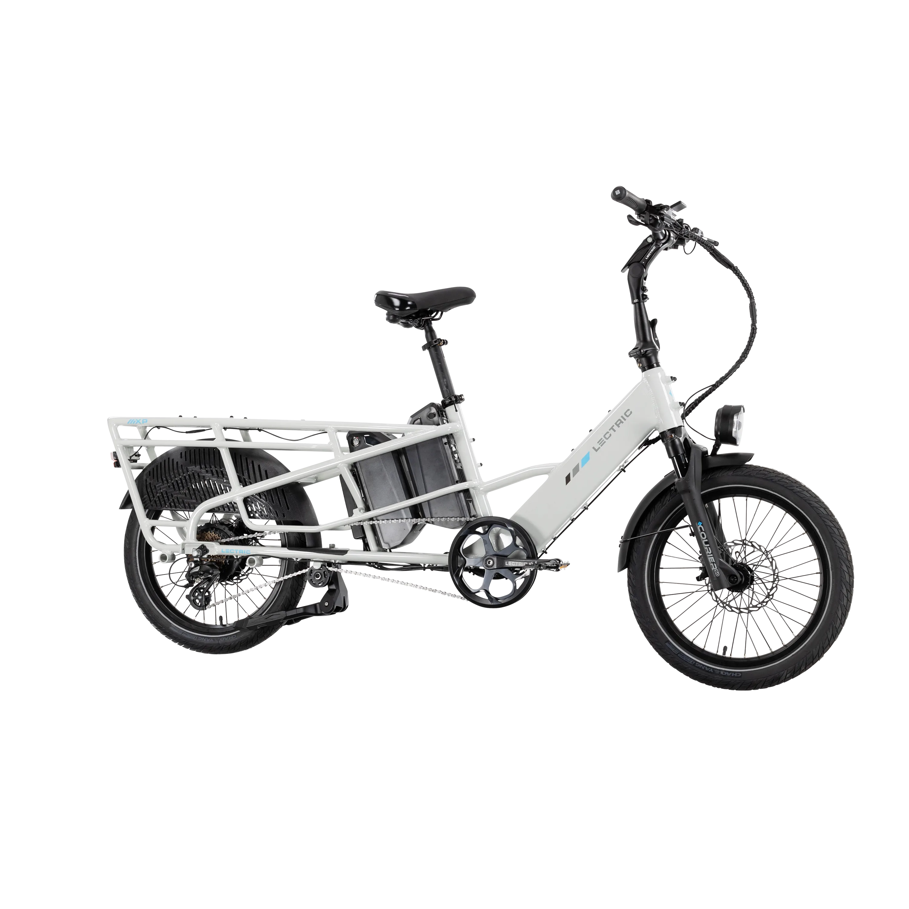 XPedition 2.0 Stratus White Long-Range Dual-Battery eBike