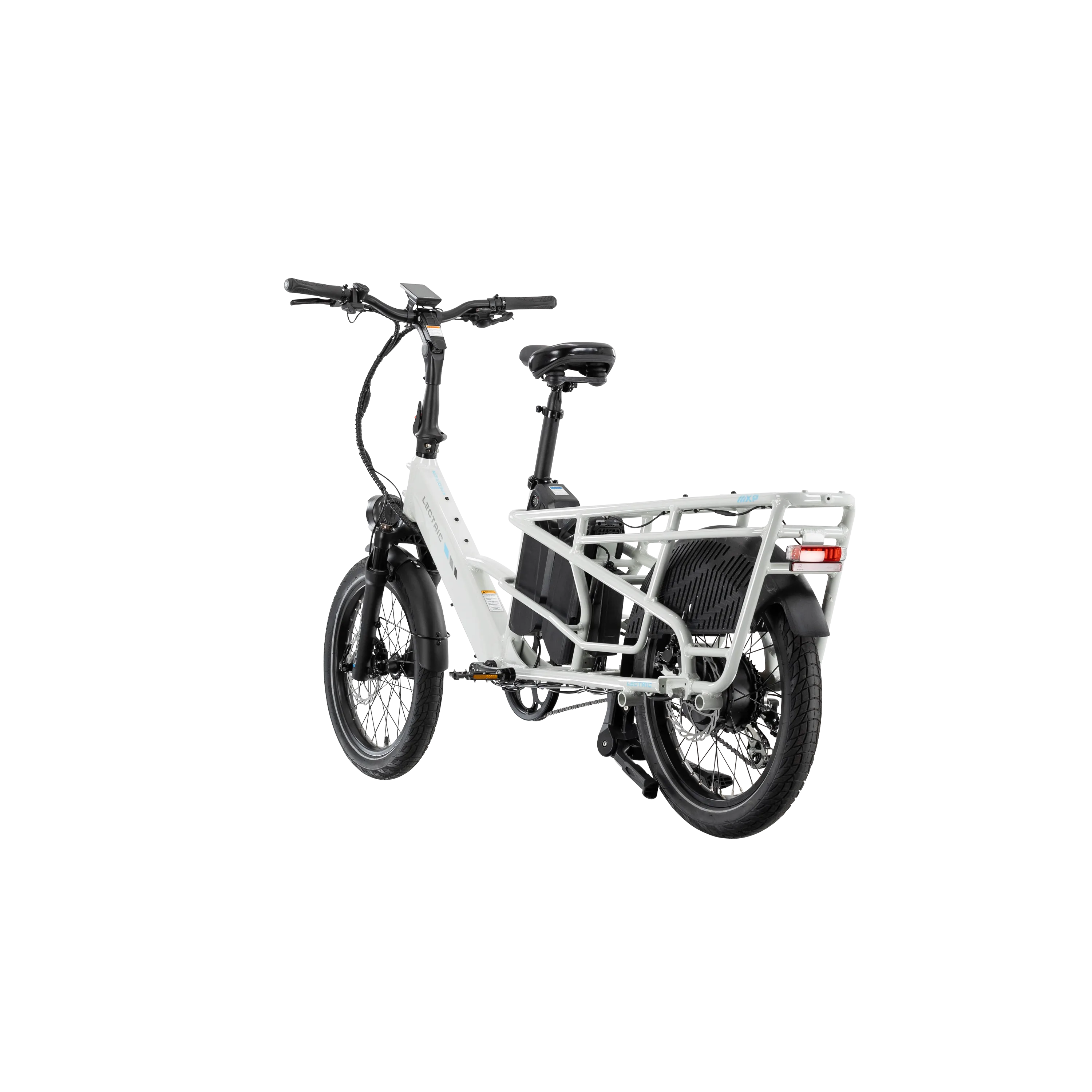 XPedition 2.0 Stratus White Long-Range Dual-Battery eBike