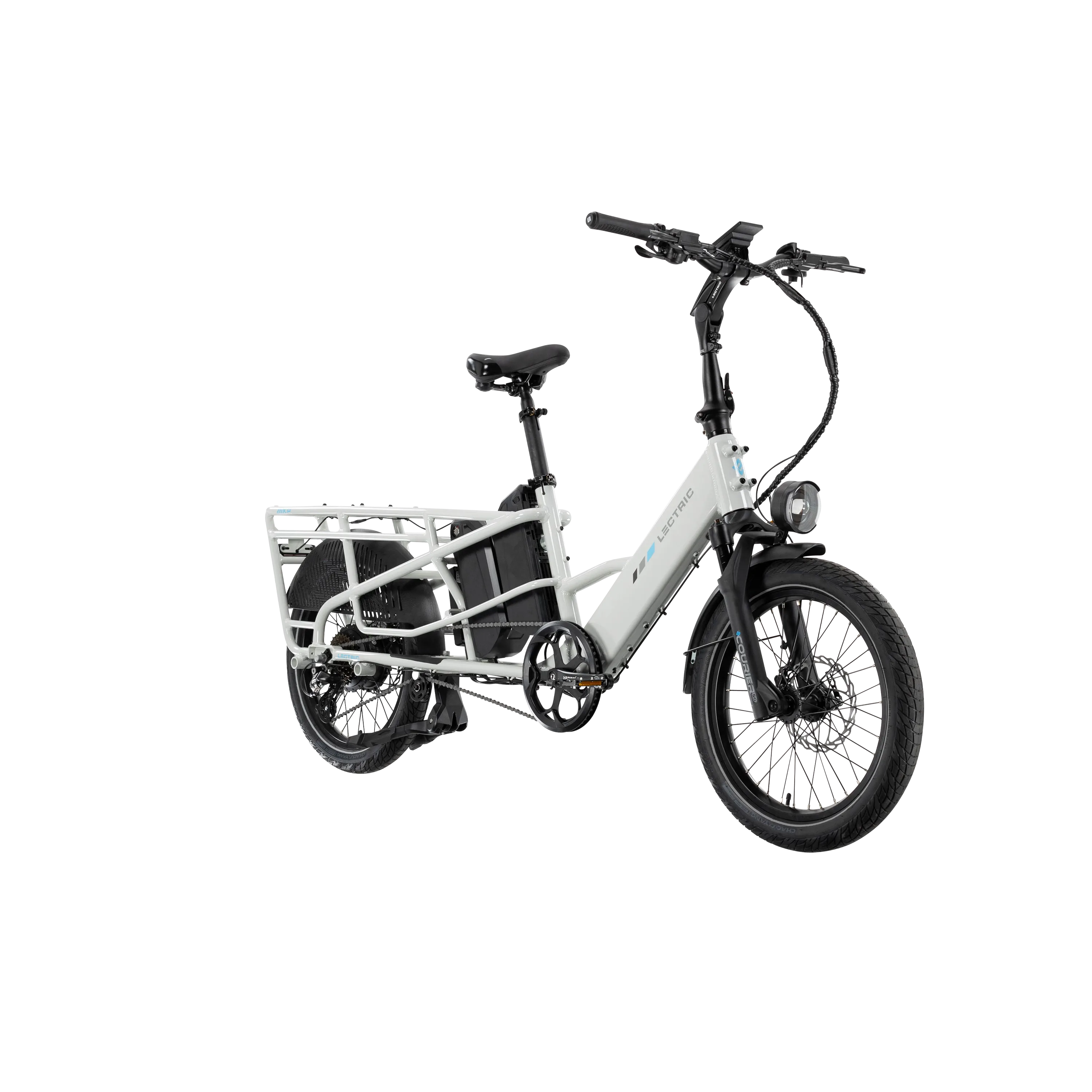 XPedition 2.0 Stratus White Long-Range Dual-Battery eBike