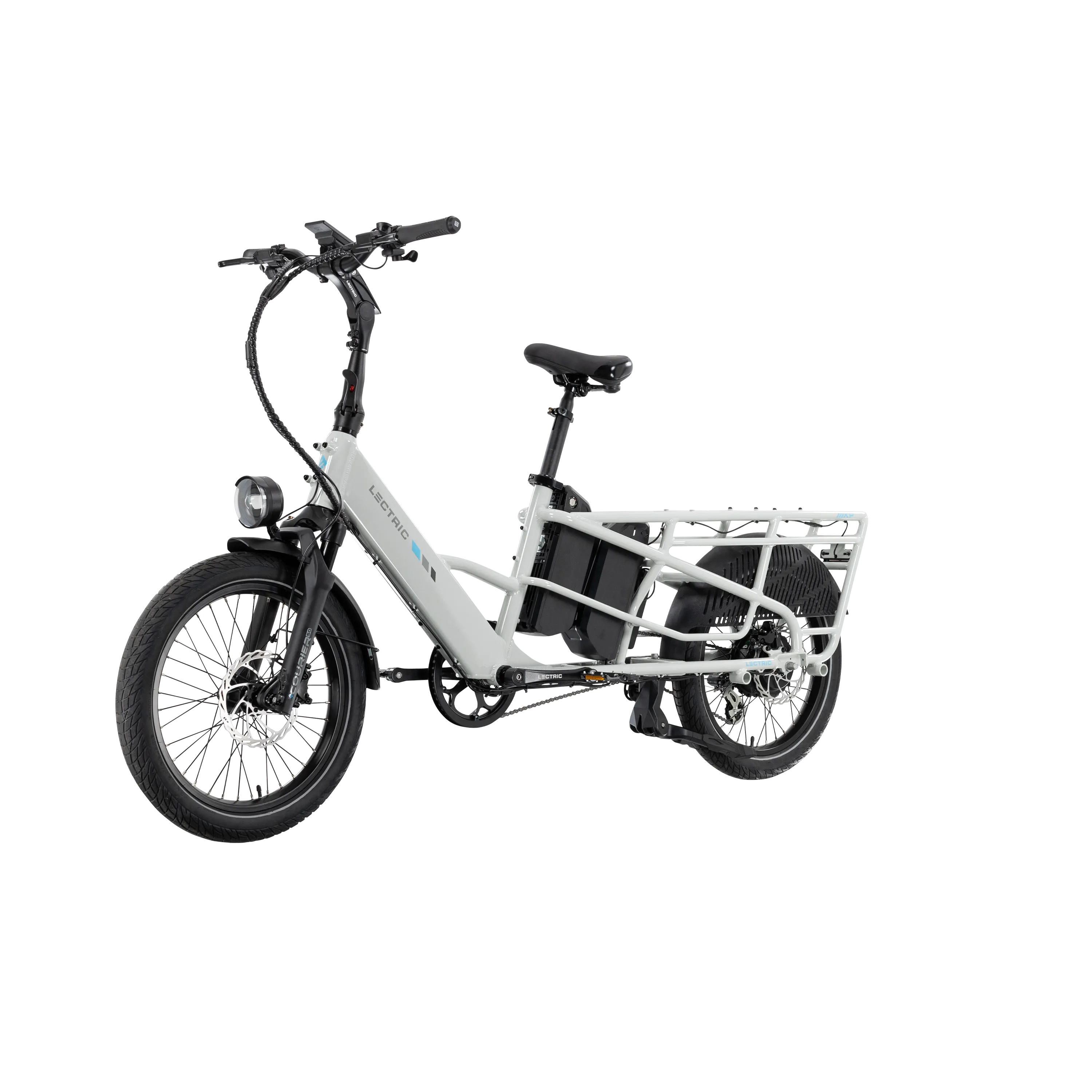 XPedition 2.0 Stratus White Long-Range Dual-Battery eBike