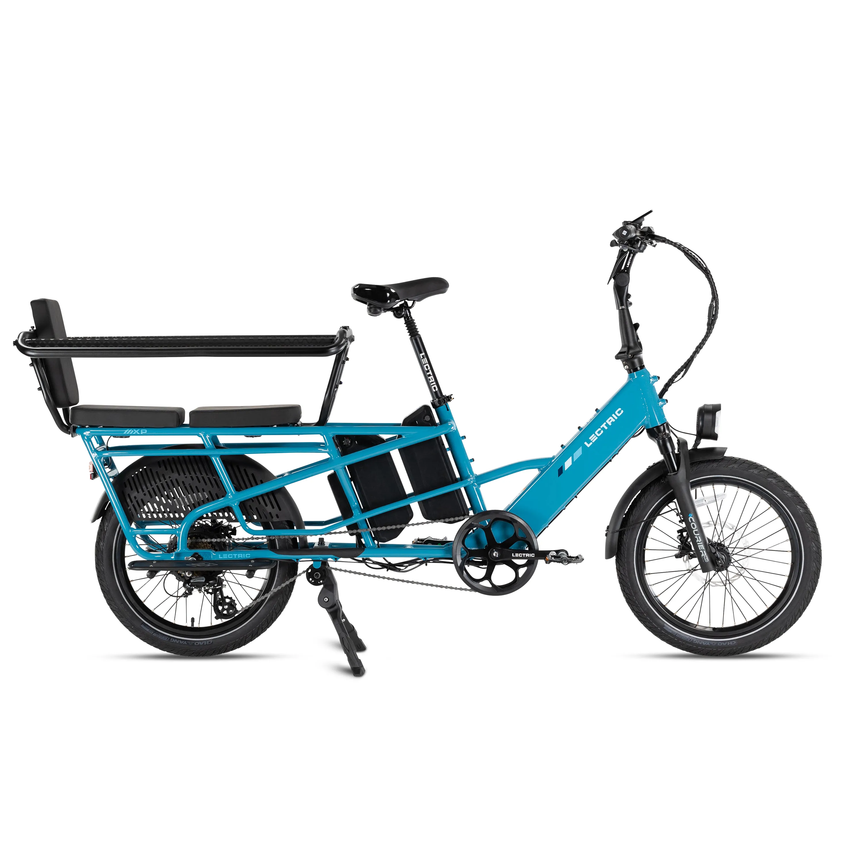 XPedition 2.0 Raindrop Blue Long-Range Dual-Battery eBike