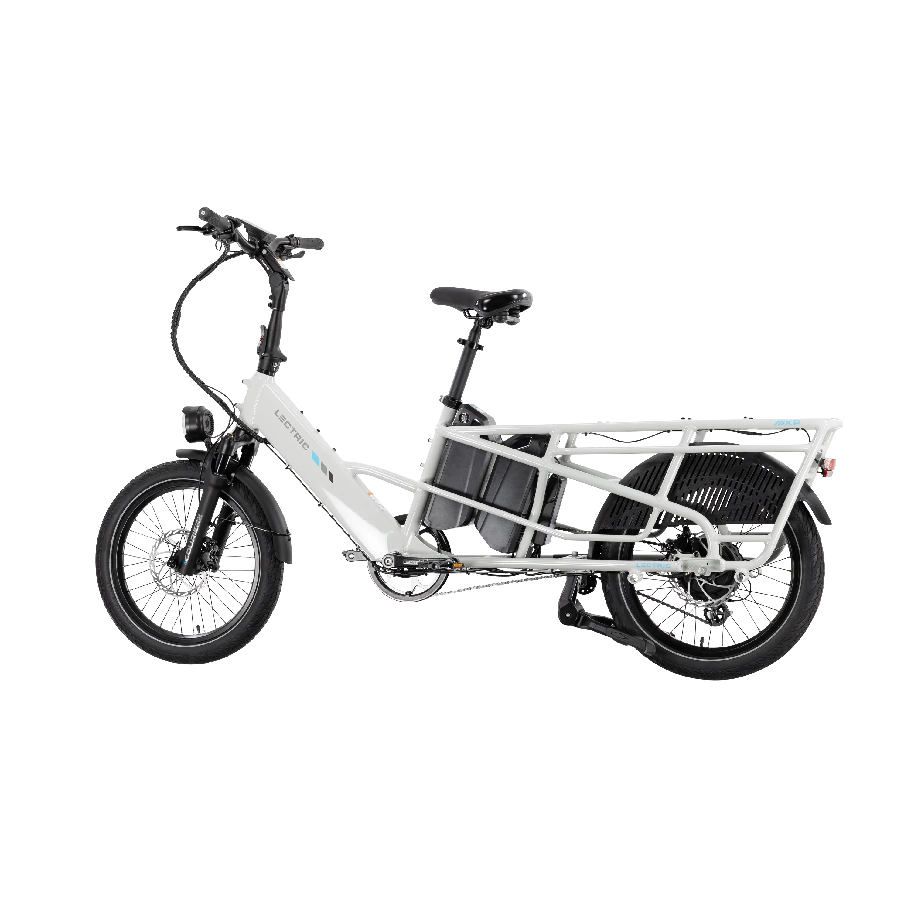 XPedition 2.0 Stratus White Long-Range Dual-Battery eBike