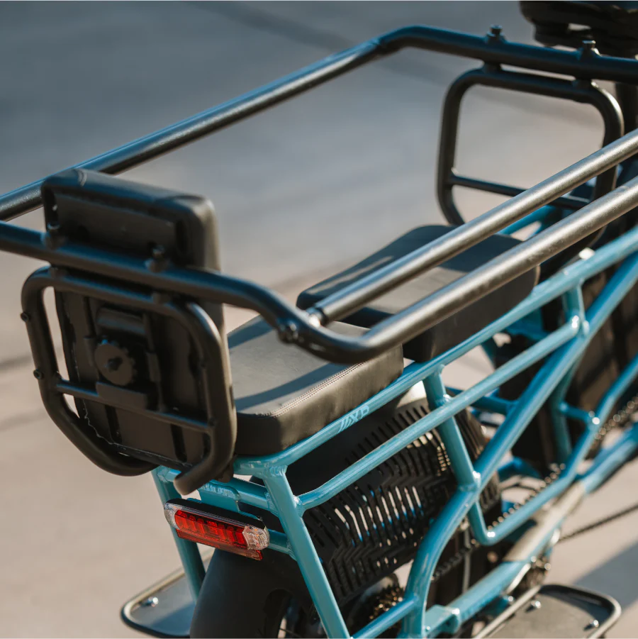 XPedition 2.0 Raindrop Blue Long-Range Dual-Battery eBike