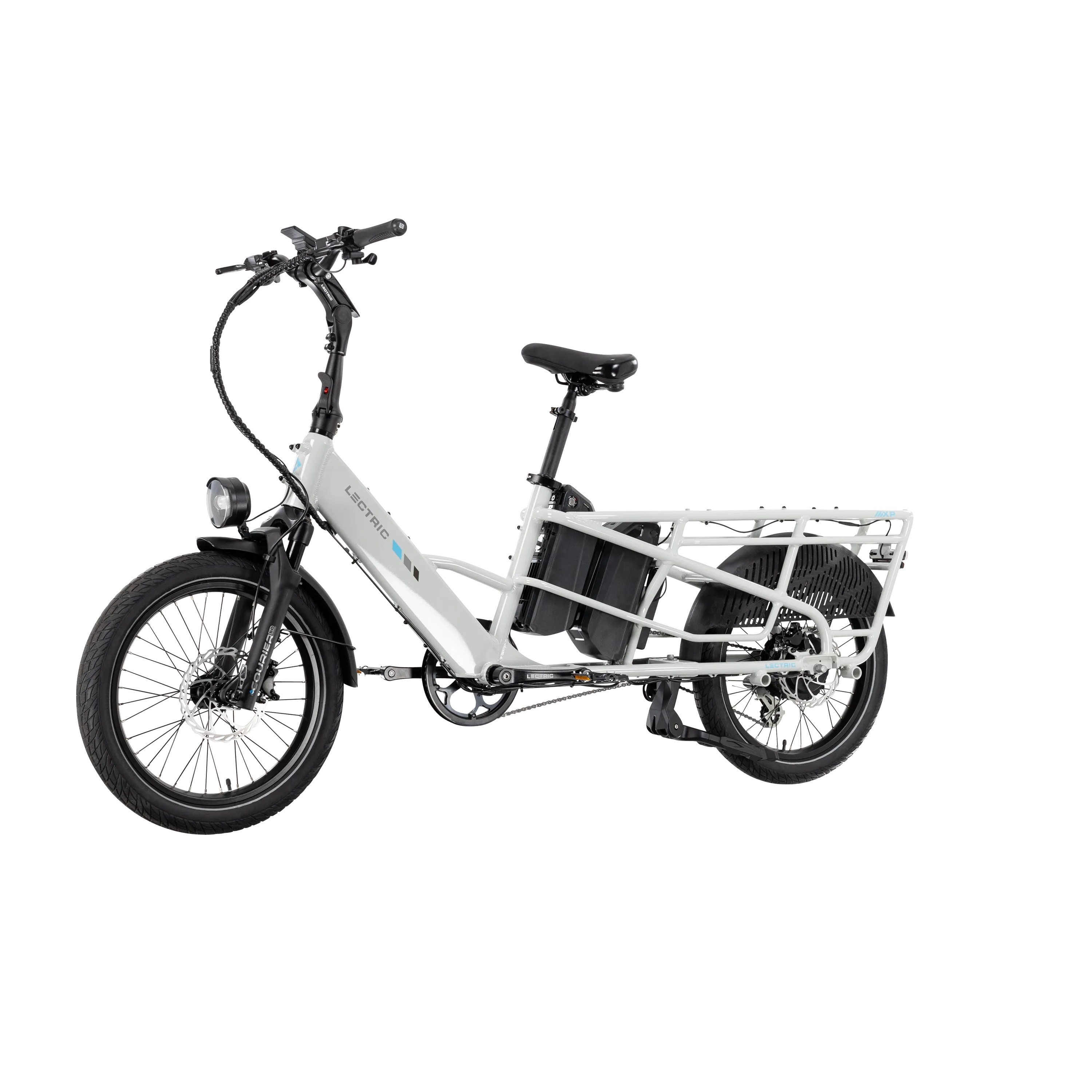 XPedition 2.0 Stratus White Long-Range Dual-Battery eBike