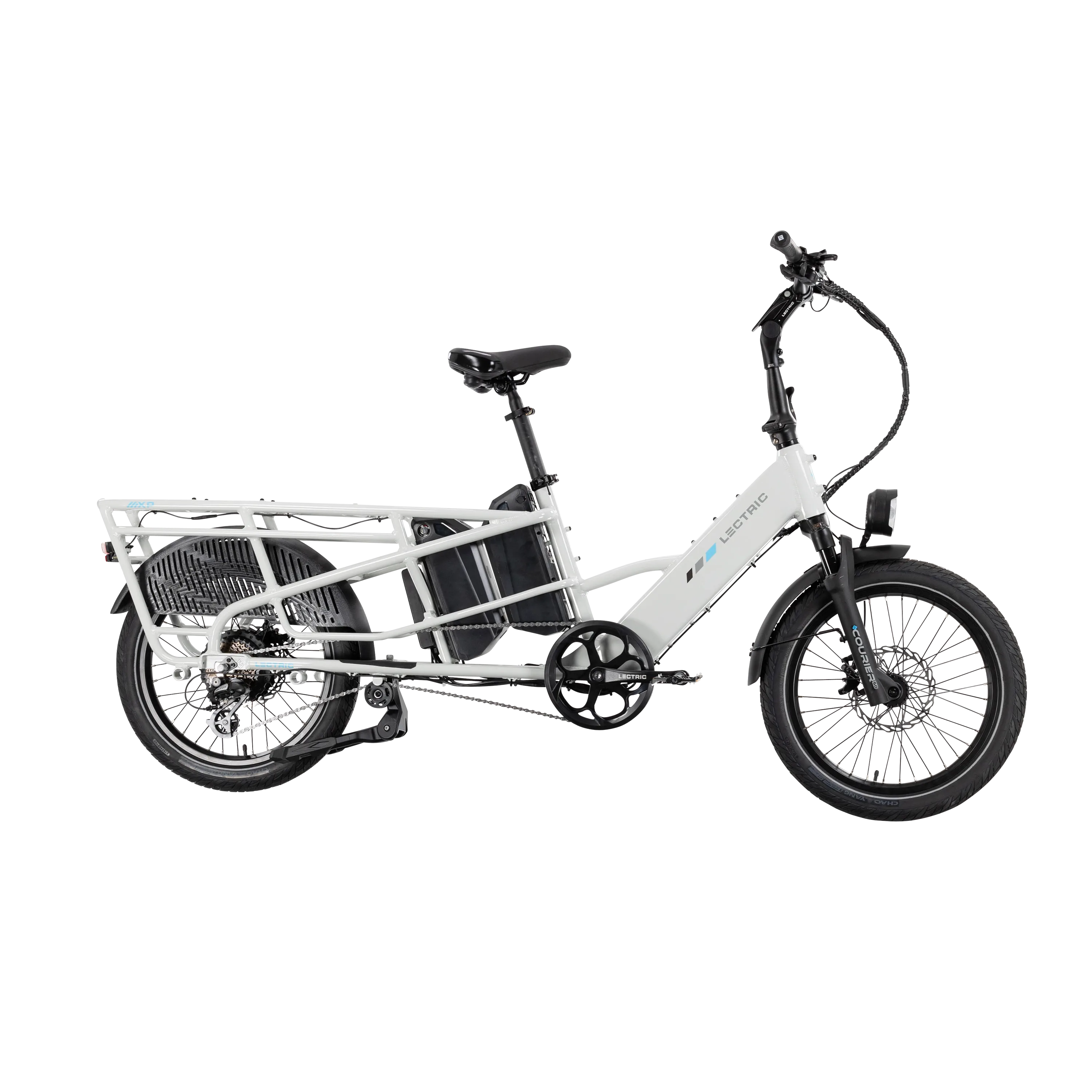 XPedition 2.0 Stratus White Long-Range Dual-Battery eBike