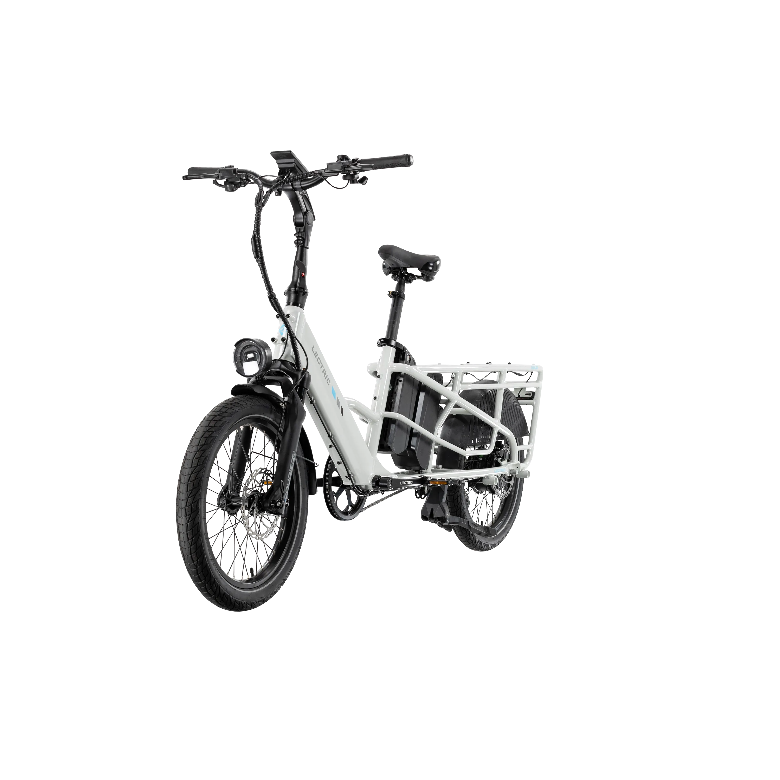 XPedition 2.0 Stratus White Long-Range Dual-Battery eBike
