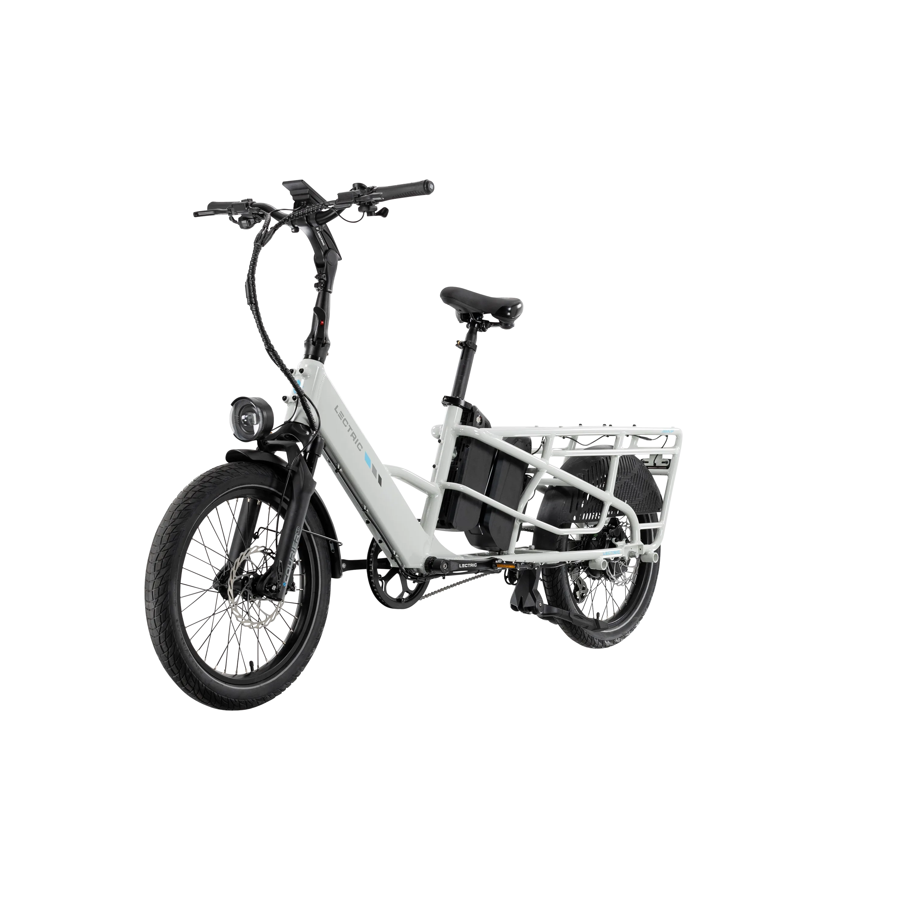 XPedition 2.0 Stratus White Long-Range Dual-Battery eBike