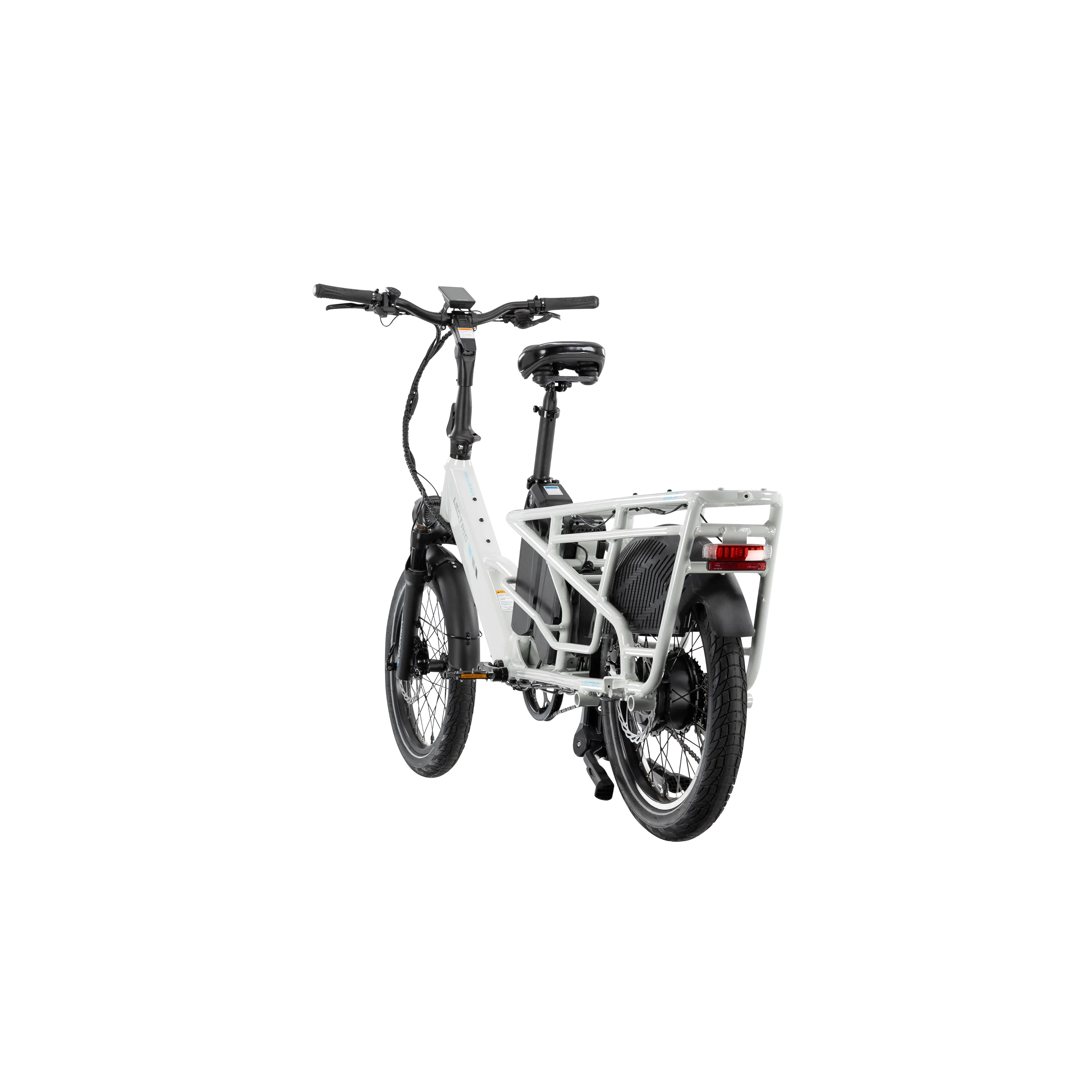 XPedition 2.0 Stratus White Long-Range Dual-Battery eBike