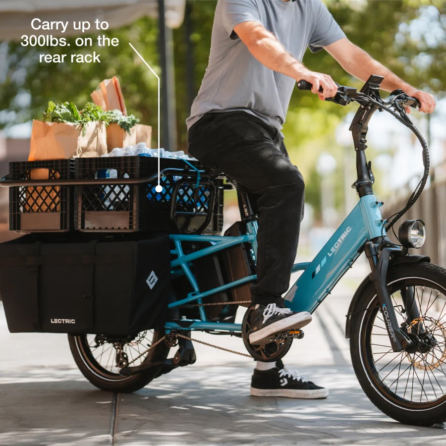 XPedition 2.0 Raindrop Blue Dual-Battery eBike