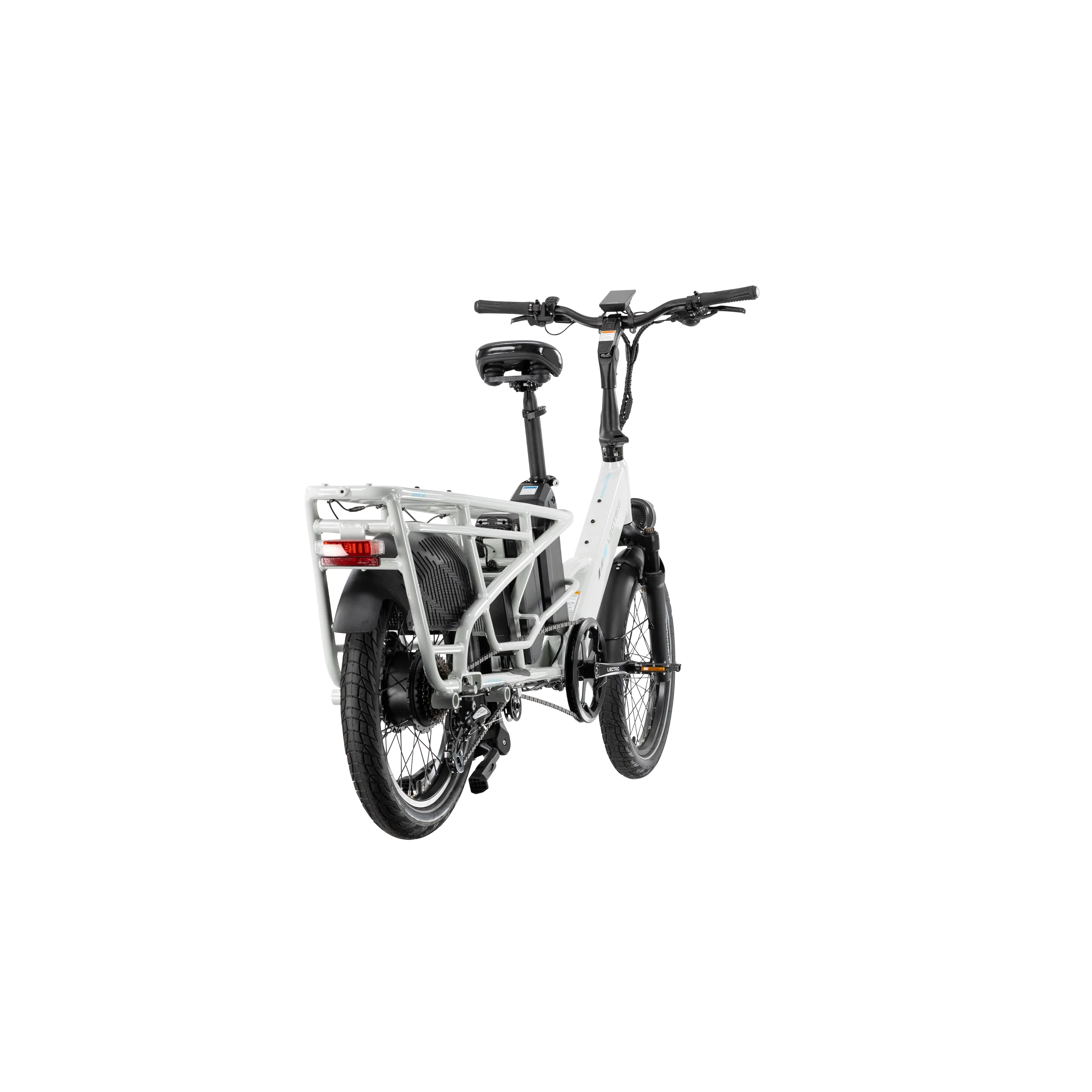 XPedition 2.0 Stratus White Long-Range Dual-Battery eBike