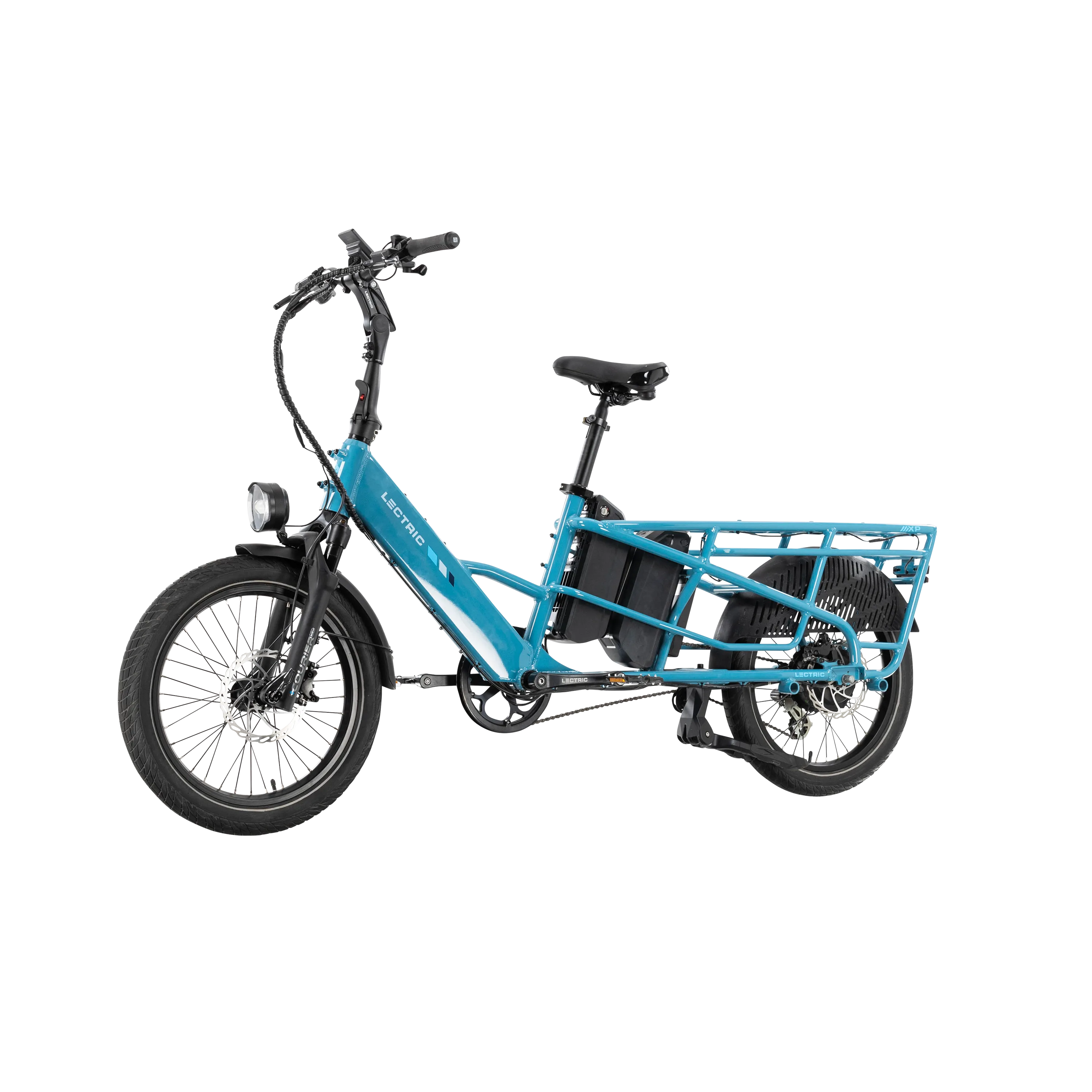 XPedition 2.0 Raindrop Blue Long-Range Dual-Battery eBike